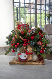 Валеночки "Christmas vintage"