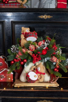 Валеночки "Christmas vintage"
