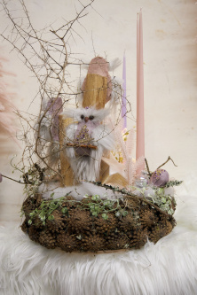 Композиция со свечами "Romantic forest"