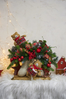 Валеночки "Christmas vintage"